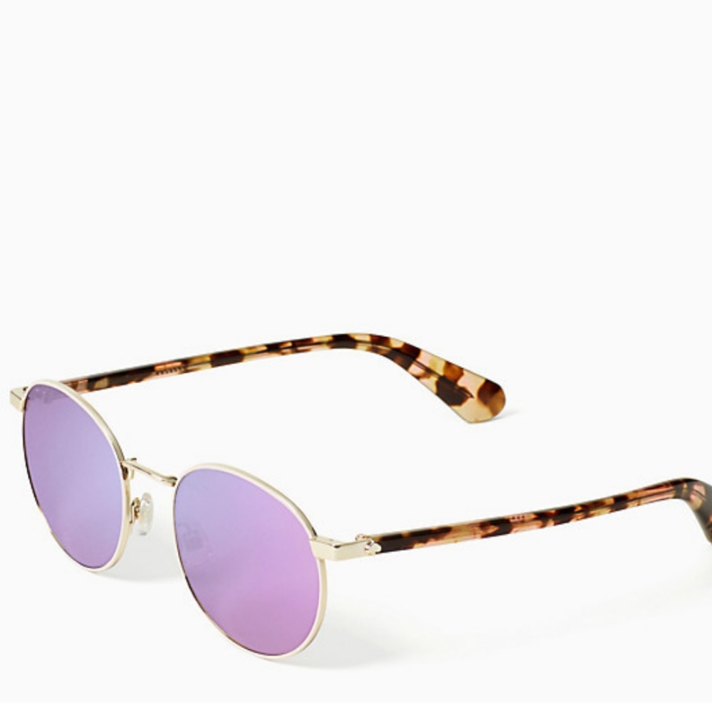 Kate Spade BRAND NEW pink round adelais sunglasses